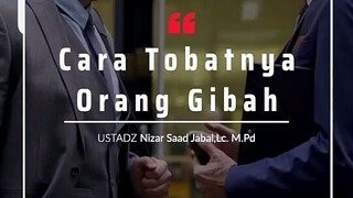 cara taubat dari dosa ghibah