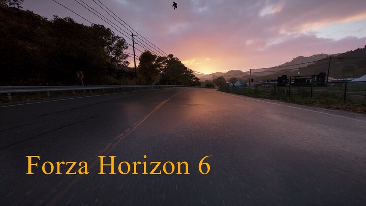 Autumn - Sunset after the Rain (Forza Horizon 6)