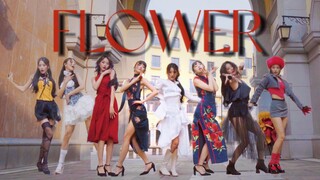 全曲八套换装翻跳！JISOO金智秀solo出道曲❀Flower❀【睢南】