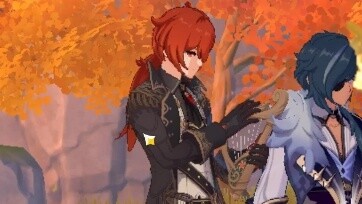 [เกม][Genshin]เล่นลูทเพลงประกอบเรื่องโจโจ้