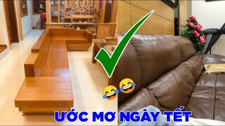 Ước mơ dọn nhà ngày tết - Top bình luận hài Face Book.