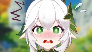 她 慌 了！