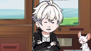 Everyone is traveling through the train to survive, and I got the predictive rat at the beginning!