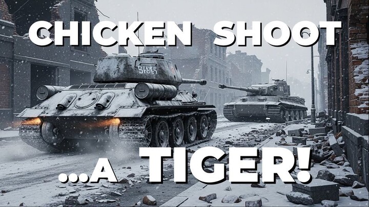 How I ANNOY a Tiger tank #1- [T34-85]