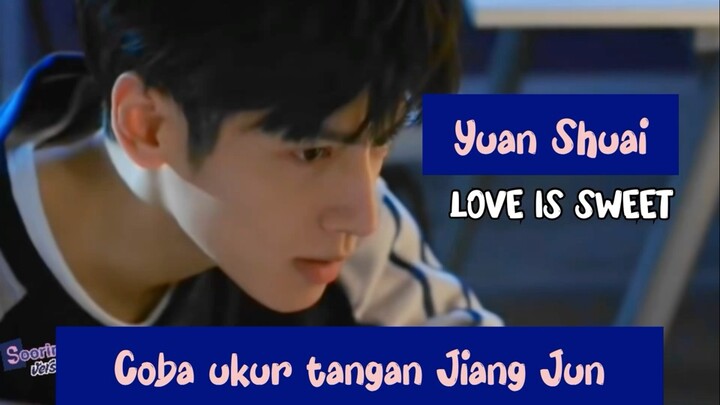 #RekomendasiDramaPendek Yuan Shuai Coba Ukur tangan Jiang Jun