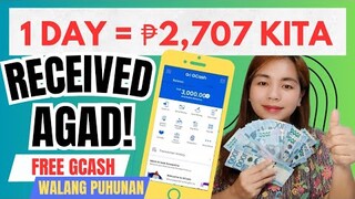 FREE GCASH! ₱2,709💵 INCOME IN 1 DAY! WALANG PUHUNAN