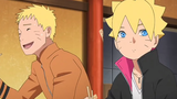 Naruto takes Boruto to eat ramen, and Boruto discovers that the big eater is Hinata