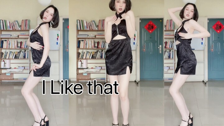 穿上恨天高在客厅打歌《I like that》【sistar】