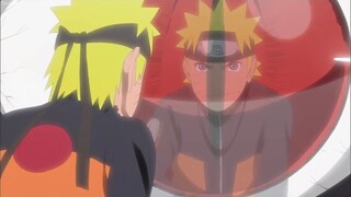 Naruto erased the Nine Tails' hatred , Nine Tails gives Naruto power, Naruto vs five Tailed Beast