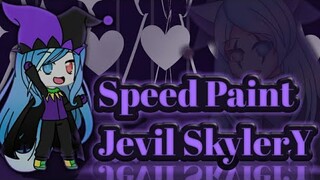 Speed Paint // Jevil SkylerY // SkylerY Yanime