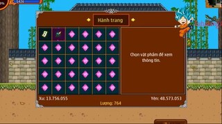 ►Ninja School Online►Thử Nhân Phẩm VXMM Vip Auto - Tinh Luyện 9 Vũ Khí Tốn Thực