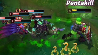 PERFECT PENTAKILL (ร้องเพลง Darius 5R pentakill Kennen 1R penta)