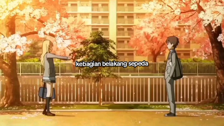 AMV Shigatsu wa Kimi no Uso, Saekano, Sakurasou no Pet Kanojo (Bersepeda Berdua by JKT48)