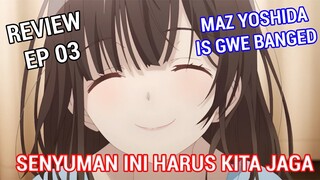 INI ANIME AMBIL HIKMAHNYA BRO!! NENG SAYU BENER2 CANTIK - Review Hige Wo Soru Ep 03, Kapan Ep 04?