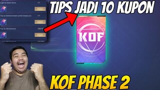 TIPS 10 KUPON SKIN KOF PHASE 2🔥, GACHA SKIN KOF PHASE 2 LEBIH HOKI? MARI BUKTIKAN