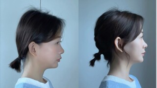 This summer hairstyle for short hair is stylish and youthful!