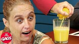 Unlimited Orange Juice Prank | Just For Laughs Gags