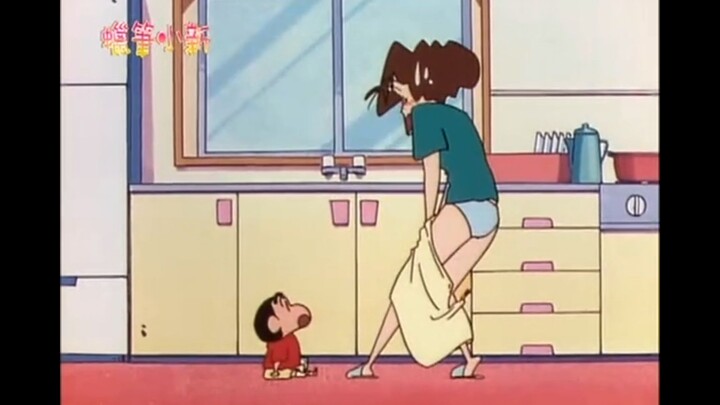 [Crayon Shin-chan hilarious video] Shin-chan's famous scene of cheating his father~