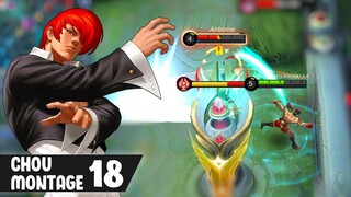 Chou Users, Click Here! 🔥 Chou Montage Shadow -18 | Outplay | MLBB