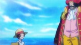 [One Piece]The same straw hat, the same dream, red-haired Shanks, Monkey D. Luffy