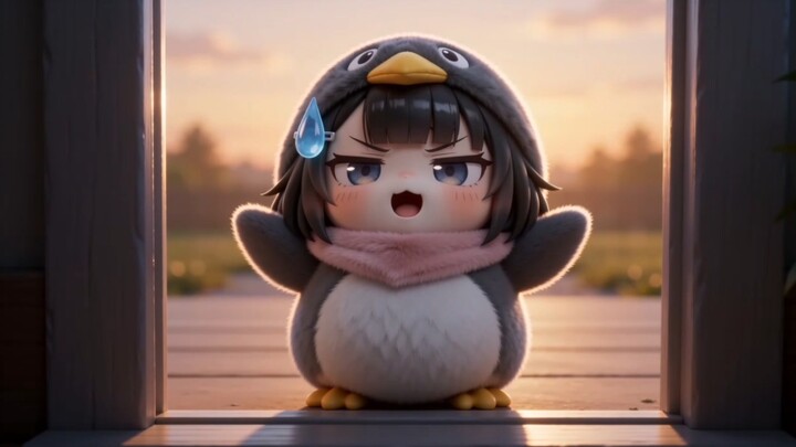 น้องกู่กาตัวน้อยคิดว่าตัวเองกลับบ้านได้คนเดียว～