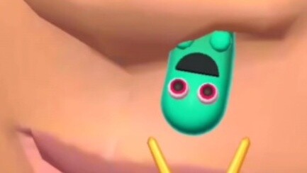 The big bug on the third brother’s face is so beautiful and handsome!