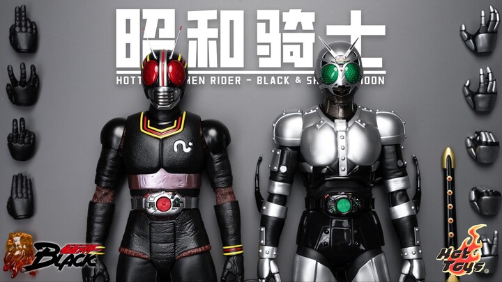 【首发测评】正宗昭和味儿骑士！HotToys 假面骑士 Black 影月 开箱分享
