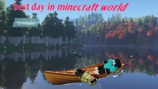 budiyasa and boy best day in minecraft world