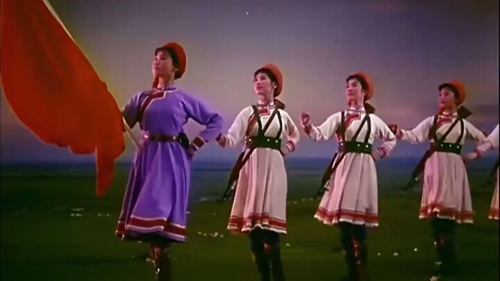 Nữ dân binh thảo nguyên, nguyên mẫu của điệu múa "Phương Hoa"