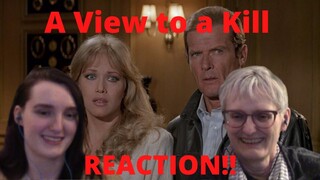 "A View to a Kill" REACTION!! The end of Roger Moore...
