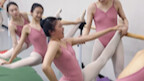 Dance art students daily practice class 208