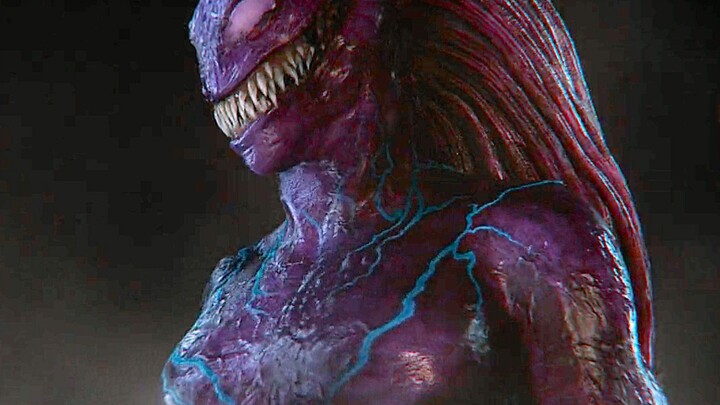 The appearance of female Venom “Pain” is so cool, and she has the ability to move at high speed!