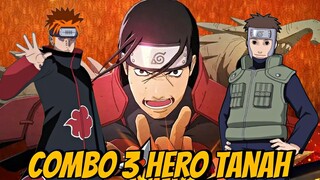 Tanpa TANK! COMBO 2 Healer & 3 Hero Elemen TANAH Ternyata Bagus - BATTLE KONOHA HVN