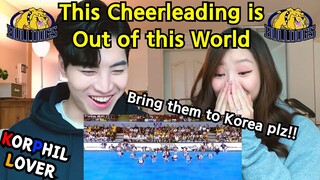 NU Pep Squad UAAP 82 CDC reaction ｜ Korean Reaction