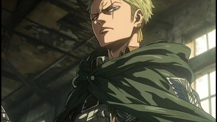 When One Piece is mixed with Attack on Titan style