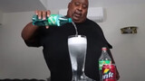 Challenge of drinking sodas