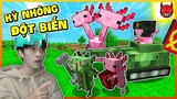 Minecraft Nhưng Kỳ Nhông Axolotl bị đột biến