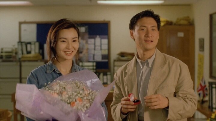 This movie from 31 years ago stars Jacky Cheung and Maggie Cheung as a couple, and it had me both la