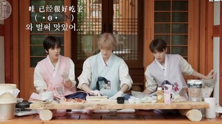 【تعاون السبع محطات】210921 فقط الصغار في NCT يجتمعون معًا | استقبال مبهج لعيد منتصف الخريف بتحضير طاو