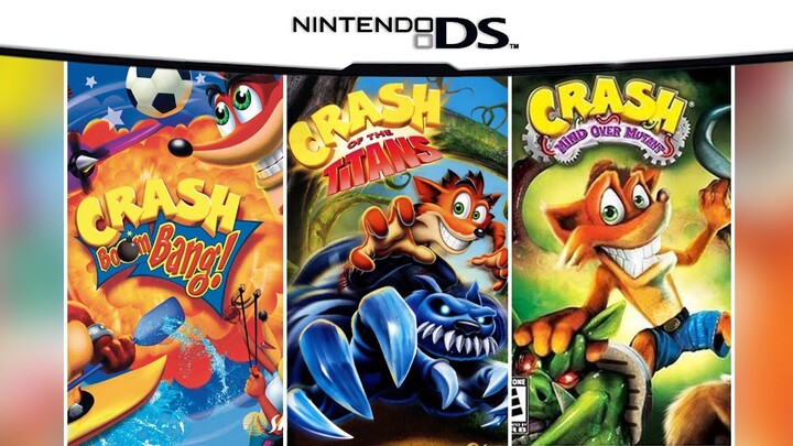 Crash Bandicoot Games for DS