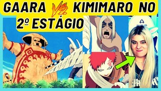 @Mariana Alpha Reagindo a Gaara vs Kimimaro no Segundo Estágio