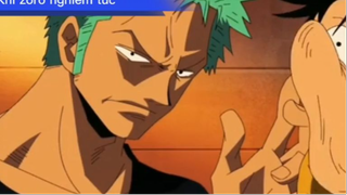 Khi Zoro nghiêm túc #anime #onepiece