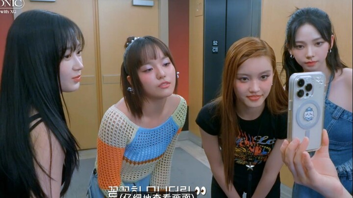 كواليس تحدي الرقص مع XG وAESPA~~~