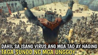 DAHIL SA ISANG VIRUS NAWALA ANG KATALINUHAN NG MGA TAO AT KAKAYAHANG MAG SALITA TULAD NG MGA APES