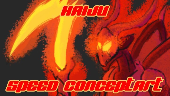 The Devil - Kaiju Monster Speed Concept Art