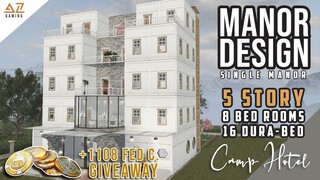 LifeAfter: SINGLE MANOR - Camp HOTEL | Manor Design | Tutorial + FED GIVEAWAY