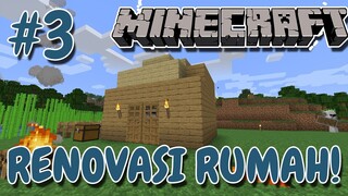 Renovasi Rumah BOSSQUE   Minecraft Survival #3