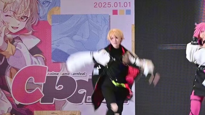 [1.1 Wuhan Cpdd] The handsome WS double jump made the members vomit off the stage, the cyberpunk dea