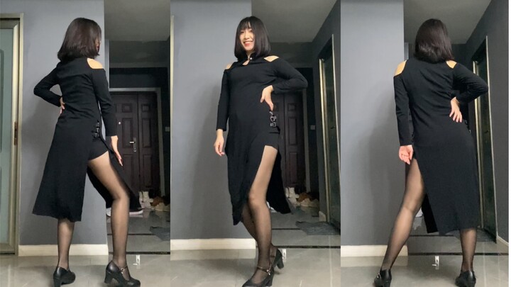 【Hutan Bertopeng】Cheongsam Bunga Persik-oleh 2 Layar Vertikal
