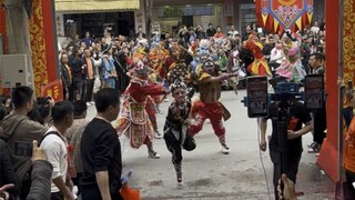 The feeling of the Chaoshan Yingge Band rushing towards you can only be felt on the scene!